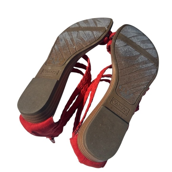 Carlos by Carlos Santana Women's Amara 2 Sandal, Vibrant Orange, Size 8M - Picture 7 of 10